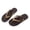 Brown, variant on Xfvqtps Mens and Womens Flip Flops Lightweight Non-Slip Soft Sole Summer Comfortable Outdoor Beach Sandals for Casual Walking