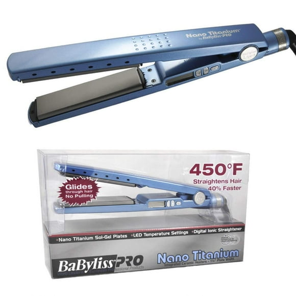 Plancha Babyliss de Titanio, Sin Maltratar Cabello
