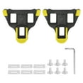 thumbnail image 1 of Spptty 6 Degree Float Self Locking Cycling Pedals Cleat, Universal Bike Self Locking Pedal Cleats Set For Safe Cycling, 1 of 8