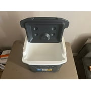 Igloo 16qt Ice Chest Water Cooler with Bail Handle, Jet Carbon