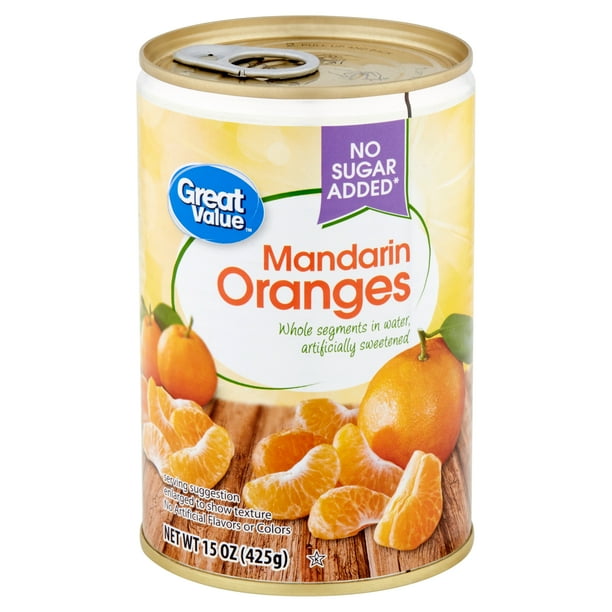 Great Value Mandarin Oranges, 15 Oz
