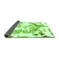 thumbnail image 2 of Ahgly Company Indoor Rectangle Abstract Green Modern Area Rugs, 5' x 7', 2 of 4