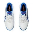 thumbnail image 3 of ASICS GEL-PEAKE 2 1113A036 104 White/Tuna Blue Unisex Field Sports Shoes oki③, 3 of 6