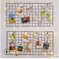 thumbnail image 5 of DIY Grid Photo Iron Frame Wall Shelf, Wall Mounted  Display Panel, Artistic Way to Display Photos, Jewellery, Souvenirs, 5 of 5