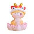 thumbnail image 1 of Figura de serpiente de Año Nuevo chino coleccionable para estantería, sala de estar, oficina Guiño, 1 of 9