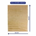 thumbnail image 4 of Toalla Baño Completo Beige Hokins 6 piezas 100% Algodón 102x178, 4 of 7