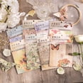 thumbnail image 3 of Scrapbooking Paper Vintage Style Ornamental Pattern Letters Printing Artistic Notebook Natural Journaling Paper Stationery Supplies, 3 of 8