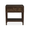 thumbnail image 2 of Magnussen Home Rowan Espresso Open Nightstand, 2 of 17