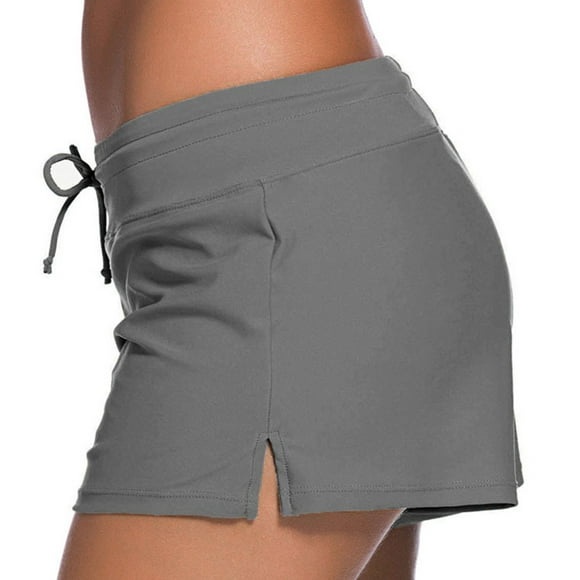 HKEJIAOI Underwear for Women Femme Shorts de Maillot de Bain Tankini Slip de Bain Plus la Taille Inférieure Boardshort Maillot de Bain Court