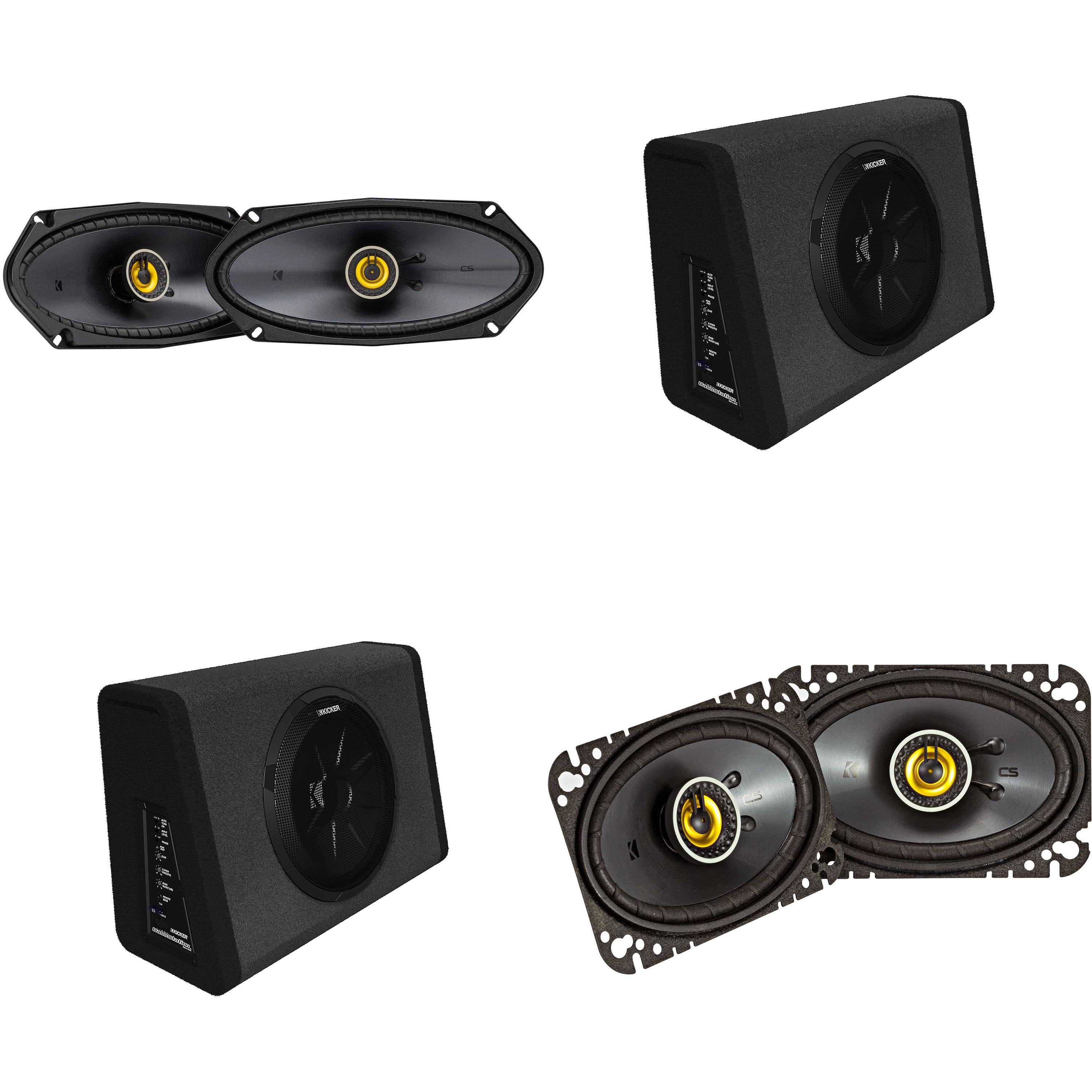 Kicker SSIEXT07 Chevy Silverado 07-13 Ext Cab Truck 10