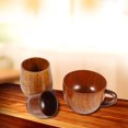 thumbnail image 1 of Taza de Café de Madera Natural Spptty Color de Registro Estilo Retro #1, 1 of 8