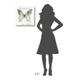 thumbnail image 4 of Global Gallery's 'My Greenhouse Butterflies III' By Lisa Audit Stretched Canvas Wall Art, 4 of 4