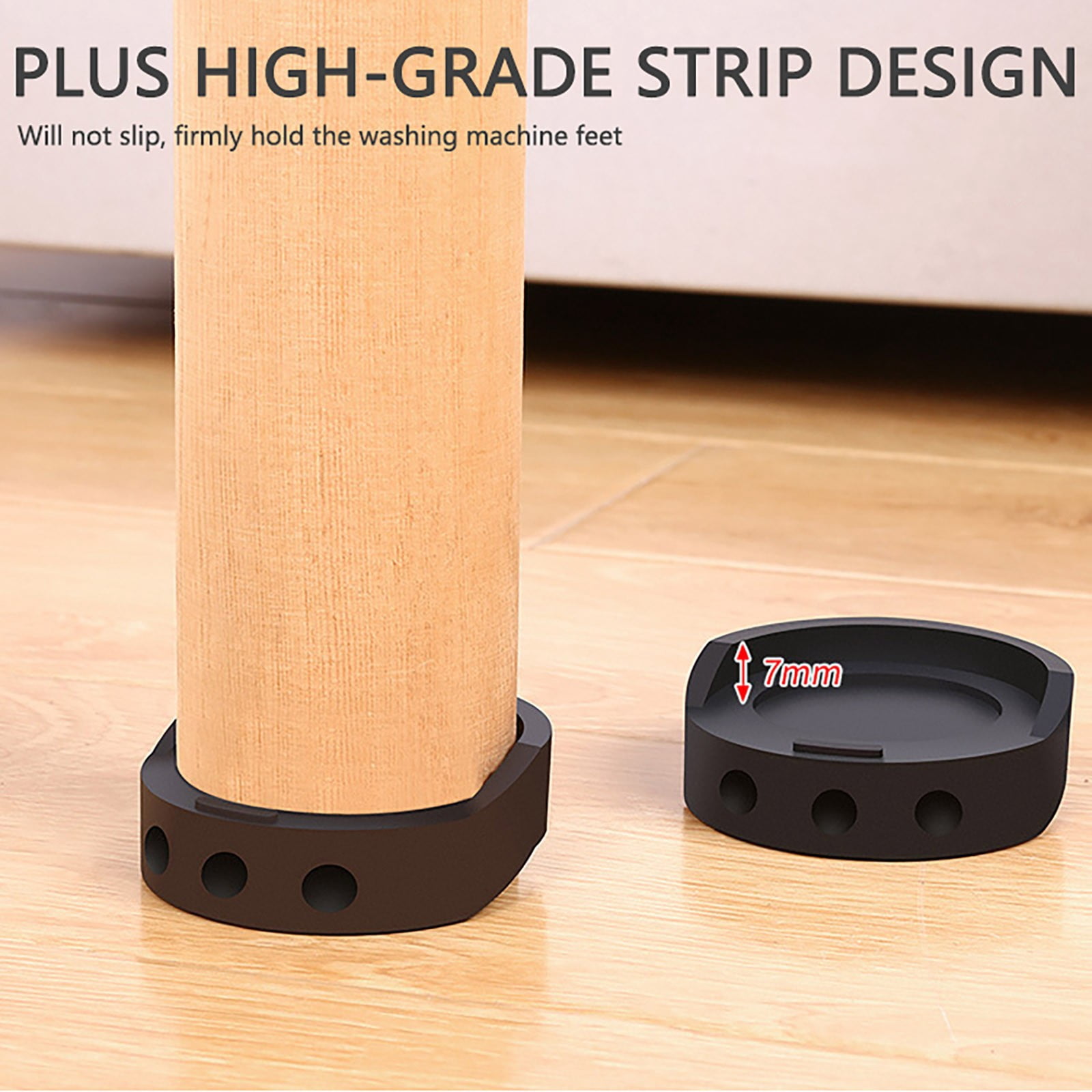 Clearance Sofa protective cover under $10,4PCS Washing Machine Absorbing Pad Refrigerator Base Rubber Absorbing Noise Reduction Pad Furniture Raising Pad 2PC