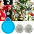 thumbnail image 2 of Christmas Resin Molds Silicone, Round Shape Pendant Epoxy Resin Moldsfurenl Epoxy Resin Keychain Molds – Silicone Casting Molds for Animal Pendants, Diy Jewelry & Craft Decorations, 2 of 9