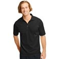 thumbnail image 1 of Hanes Mens X-Temp Sportshirt, L, Black, 1 of 3