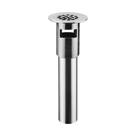 

Traditional Grid Strainer with Overflow Bathroom Accessory 1.25 inches W 7.13 inches H-Brushed Nickel Finish Bailey Street Home 2499-Bel-4547490