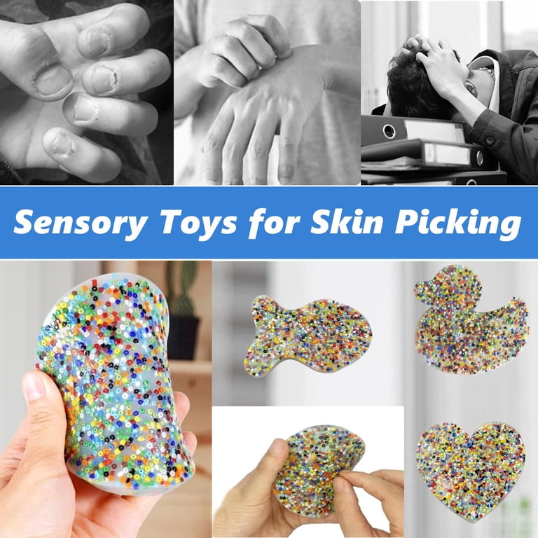 Remeltable Pick Pad Reusable Picky Fidget Pad - Skin Picking Sensory ...