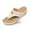 A Beige, variant on Slippers For Women Open Toe Thong Beach Sandals Casual T Strap Dress Sandals Arch Support Flat Indoor Outdoor Shoes Beige 37