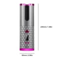 thumbnail image 2 of Rizador de pelo giratorio automático, rizador automático recargable, accesorios para peinado, 2 of 8