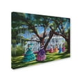 thumbnail image 2 of Trademark Fine Art 'Wartime Gathering' Canvas Art by Geno Peoples, 2 of 3