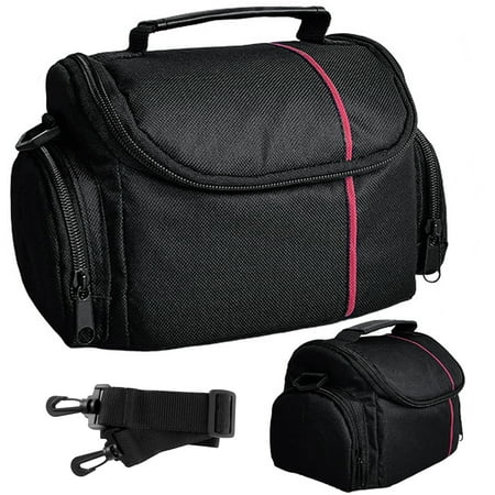 Remiawy Camera Sling Shoulder Bag, Small Crossbody Camera Case, Travel DSLR Camera Bag for Photographers with Shockproof Protection, Fits DSLR and Mirrorless Cameras, Lens and Accessories