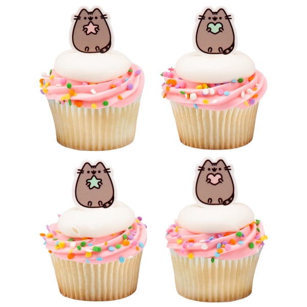 Pusheen Cat Cupcake Cake Decopics Pics Picks Toppers Decorations 24