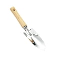 thumbnail image 2 of Stainless Steel Hand Gardening Trowel Set with 5 Functional Styles Including Pointed Spade and Fork, Rust-Resistant Planting Tool for Transplanting Flowers, Herbs, and Vegetables in Balcony Backyard, 2 of 6
