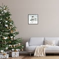 thumbnail image 3 of Stupell Industries Christmas is Joy Snowman Holiday Painting Black Framed Art Print Wall Art, 17 x 17, 3 of 9