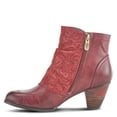 thumbnail image 2 of L`Artiste Belgard Women's Bootie with Vintage Embossed Leather Detail, 2 of 7