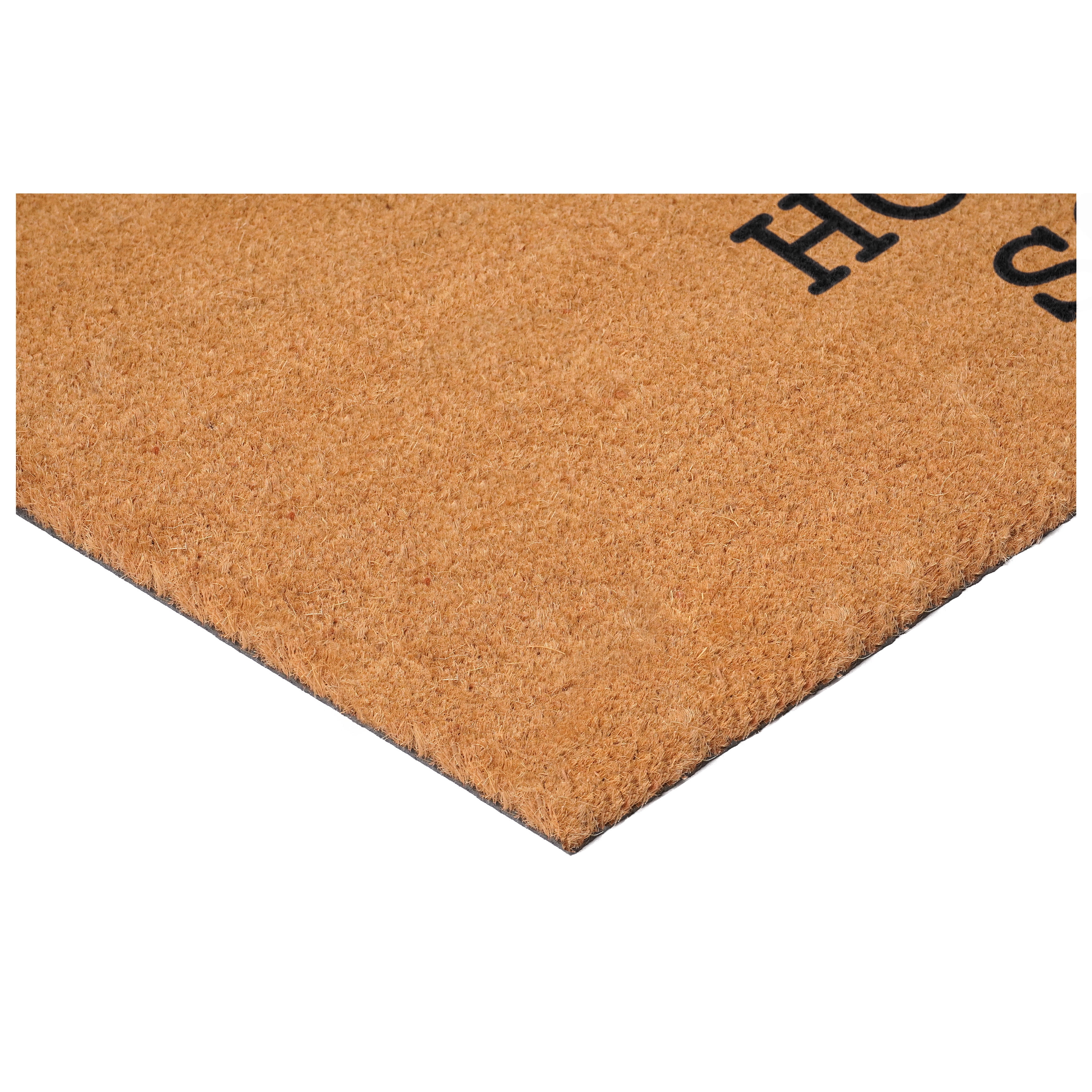 Hope You Like Schnauzers Non Slip Vinyl Backing, Front Doormat, Entryway Doormat, 24"x36"
