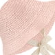 thumbnail image 4 of Sombrero de encaje de moda para bebé, gorras de verano para niña, sombrero de playa para niños, sombrero Panamá de princesa para bebé Rosa 48cm, 4 of 4