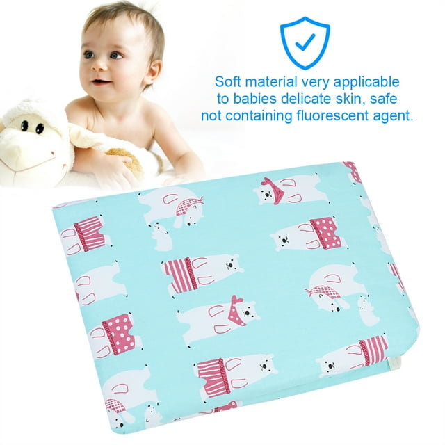 Almohadilla para cambiar pañales, impermeable, transpirable, para bebés recién nacidos, almohadilla para cambiar pañales, diseño de primera clase