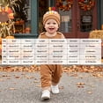 thumbnail image 4 of mgoYE My First Thanksgiving Baby Boy Outfit Long Sleeve Romper Turkey Overall Hat 0-3 Months, 4 of 9