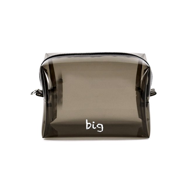 Seitruly Bolsa de cosméticos Maquillaje a prueba de agua Bolsas transparentes con estilo Almacenamiento Transparente Estuches de moda de viaje Bolsas de maquillaje Negro Grande Seitruly CE015510-01