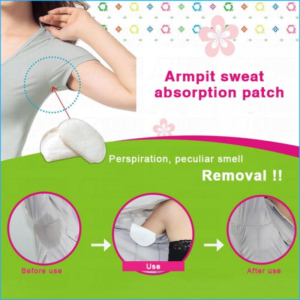 Upgrade Largest Underarm Sweat Pads, 50 Packs Premium Armpit Sweat Pads