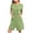 Light Green, variant on felwors Women Zipper Front House Coat Short Sleeves/3/4 Sleeve Robe Bathrobes Lightweight Knee Length Short House Dress Light Green, L