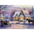 thumbnail image 1 of Rompecabezas HUOGUO Charming Night Before Christmas 1000 piezas, 1 of 3