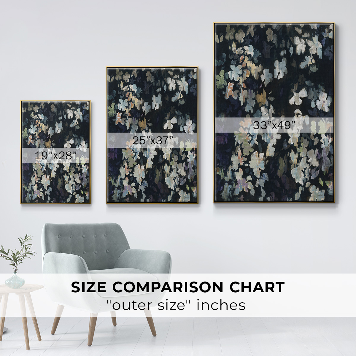 Whirlwind Framed Premium Gallery Wrapped Canvas - Ready to Hang