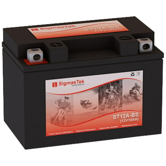 Suzuki 650CC SV650 1999 - 2002 Battery Replacement by SigmasTek ST12A-BS 12V 10AH 175CCA Spillproof
