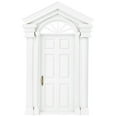 thumbnail image 2 of Puerta de casa de muñecas en miniatura, puerta de casa de muñecas de madera de simulación en miniatura, muebles para puerta hechos para durar, 2 of 11