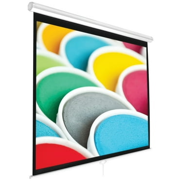 Pyle Home® Prjsm9406 Universal Pull-down Manual Projection Screen (84 Inches Diagonal)
