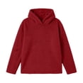 thumbnail image 3 of fatyb Sherpa Pullover Womens Fuzzy Fleece Hoodies Casual Long Sleeve Double Fleece Hooded Sweatshirt, 3 of 7