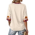 thumbnail image 5 of mgoYE Womens Halloween T Shirts Short Sleeve Casual T-Shirt Ladies Comfortable Printed Shirt Fall Fashion, 5 of 7
