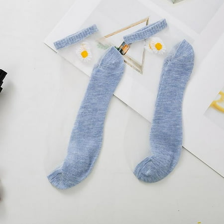 

Raeneomay Socks for Women Deals Clearance Fashion Mesh Ladies Breathability Patchwork Thin Socks ’s Stockings