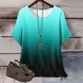 thumbnail image 2 of Plebaso Hauts d'Été pour Femmes Manches Courtes Col Rond T-Shirts Confortables Blouses Amples pour Femmes, 2 of 5