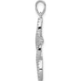 thumbnail image 2 of 10K White Gold 1/4Ct. Diamond Cross Pendant (Width 15) (Length 29) - Jbsp, 2 of 5