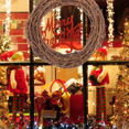 thumbnail image 5 of Decoration Rattan Garland Christmas Trees Halloween Wreath Pendant Hoops for DIY Ring Wedding Decorations, 5 of 5