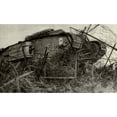 thumbnail image 2 of World War 1. British Tank In Action On The Cambrai Battlefield Approaching A German Barbed Wire Entanglement. It Would, 2 of 2