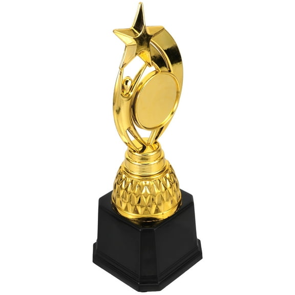 WHAMVOX  Trophies for Kids Plastic Star Trophy Suitable All Evaluation Activities