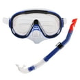 thumbnail image 3 of koolsoo Snorkel Set Snorkel Swim Goggles Diving Adult for Swimming Scuba Diving Blue Clear, 3 of 9